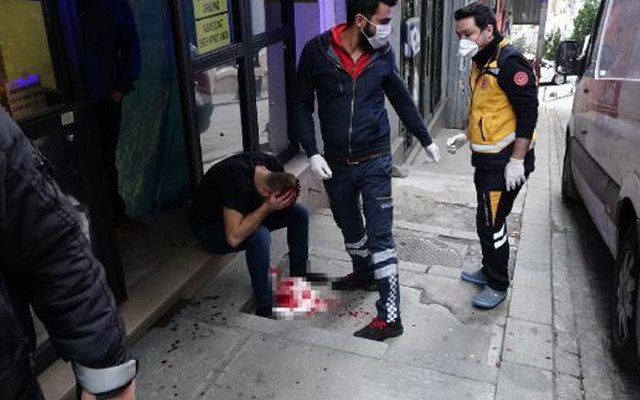 Beyoğlu'ndaki otelde korkunç olay: Mermi çekirdeği çenesinden girip alnından çıktı - Resim: 1
