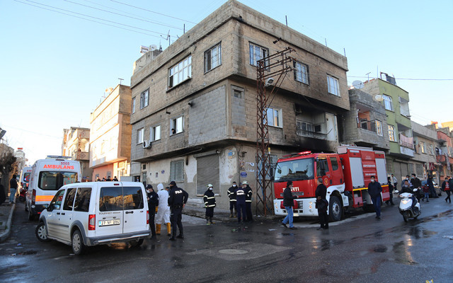 Gaziantep'te çıkan yangında 2 çocuk hayatını kaybetti - Resim: 0