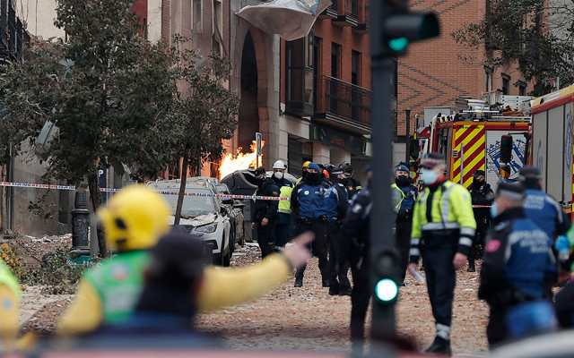 İspanya'nın başkenti Madrid'de şiddetli patlama - Resim: 0