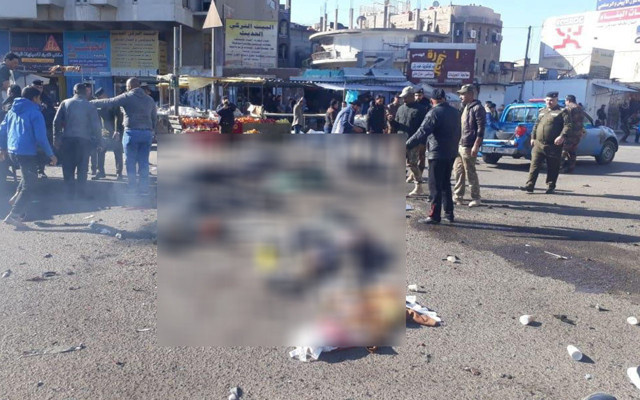 Bağdat'ın merkezinde bombalı intihar saldırısı! Ölü sayısı dakika dakika artıyor - Resim: 1