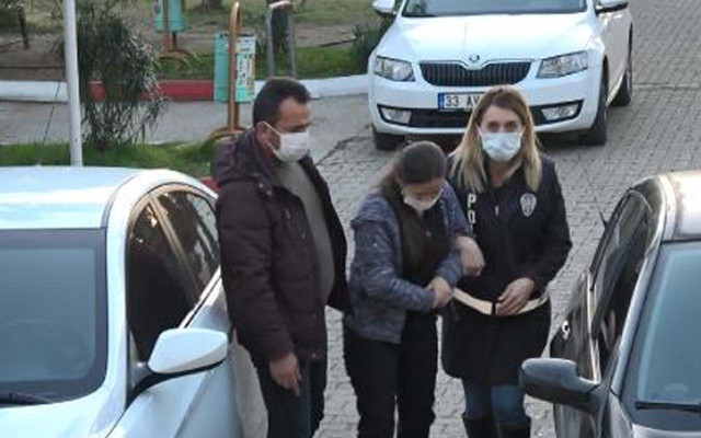 Mersin'de kocasını öldüren Alime Toprak adliyeye sevk edildi - Resim: 1