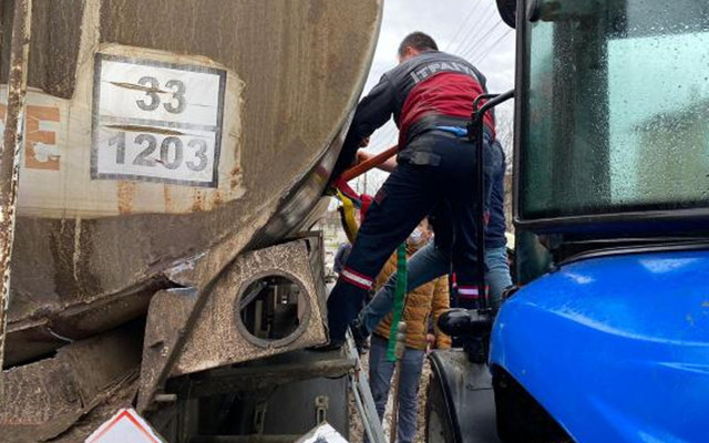 Kırklareli'nde kaynak için içine girdiler oksijen tüpü bir anda patladı: 3 yaralı - Resim: 0