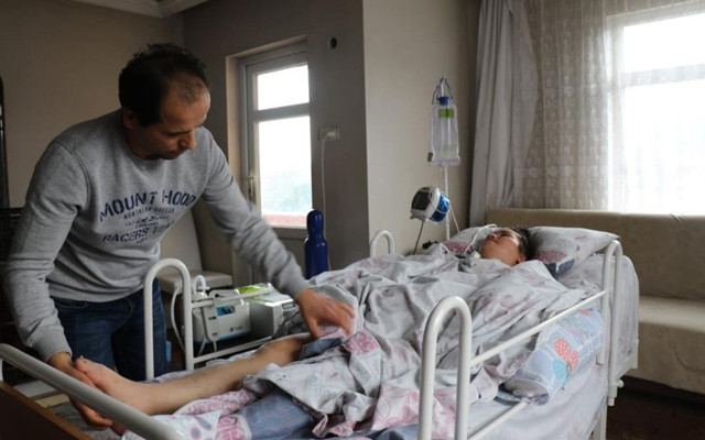 Zonguldak'ta doğumda iki kez kalbi durdu eşi yardım istiyor - Resim: 1