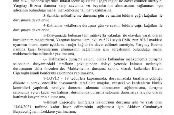 Soma maden kazası davasında kritik gelişme - Resim: 0