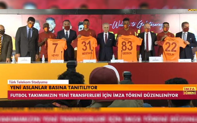 Galatasaray'da toplu imza töreni! Mohamed'den Fenerbahçe itirafı - Resim: 0