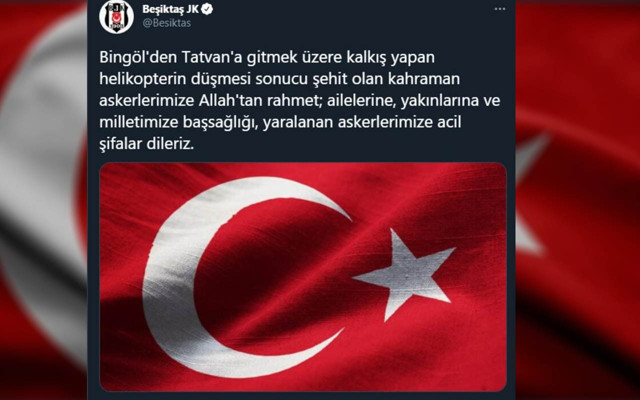 Spor camiası tek yürek! Bitlis şehitleri için başsağlığı mesajı - Resim: 0