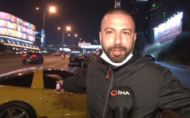 Kadıköy'de milyonluk aracı bariyerlere vurdu 'her an haberlerdeyiz' dedi - Resim: 2