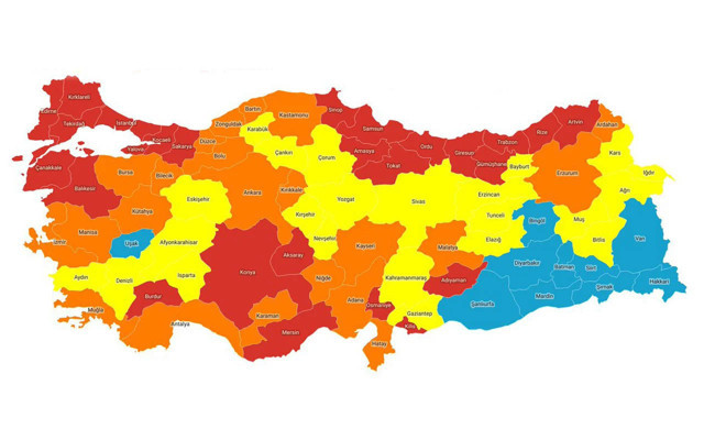 Harita kırmızıya dönerse yeni yasaklar gelecek! Kritik 14 gün - Resim: 0