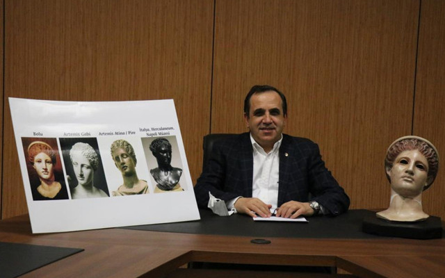 Bolu'da bulundu 50 yıldır fark etmediler! Dünyada eşi olmayan ‘Artemis’ heykeli - Resim: 1