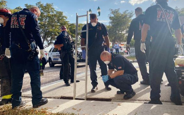 ABD'de kanalizasyon çukurunda mahsur kalan kadın günler sonra kurtarıldı - Resim: 0