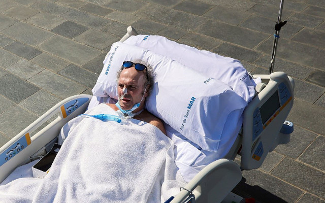 114 gün sonra güneş gördü! Covid-19 yoğun bakımından deniz kenarına - Resim: 0