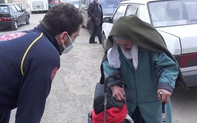 Erzurum'da damadı korona diye eve almadı! Ekipler Sabiha nine için seferber oldu - Resim: 0
