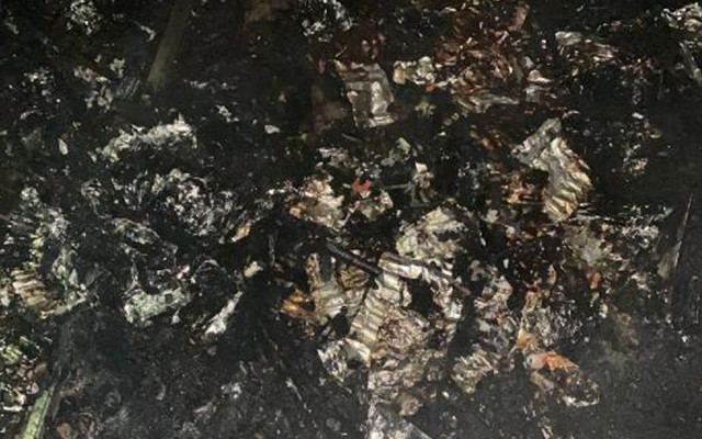 Samsun'da devrilen otomobilde yanarak öldü bagajdan yüzlerce uyuşturucu hap çıktı - Resim: 1