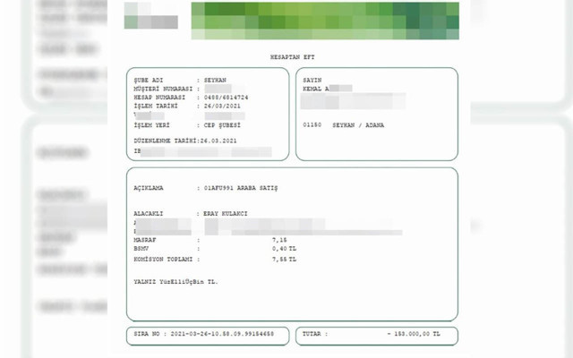 155 bin liralık aracından oldu! İkinci elde dolandırıcıların ‘sahte dekont’ oyunu - Resim: 1