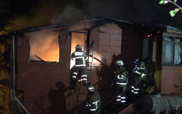 Kırıkkale'de, gelen sesleri hırsız zanneden yaşlı çift yangın şokunu yaşadı - Resim: 1