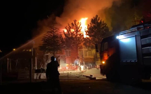 Kırıkkale'de, gelen sesleri hırsız zanneden yaşlı çift yangın şokunu yaşadı - Resim: 0