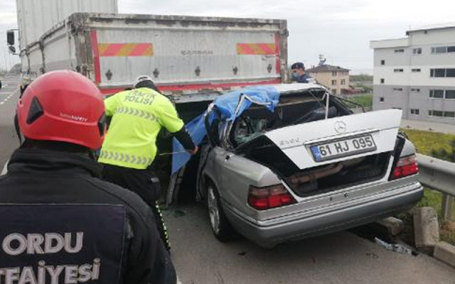 Yeni aldığı otomobille memleketine dönerken Ordu'da kaza yapıp öldü - Resim: 1