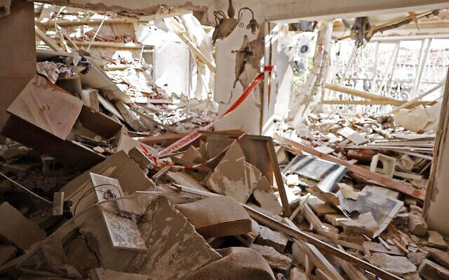 Kassam Tugayları İsrail'in Dimona ve Aşdod kentleri ile gaz platformunu roketlerle hedef aldı - Resim: 1