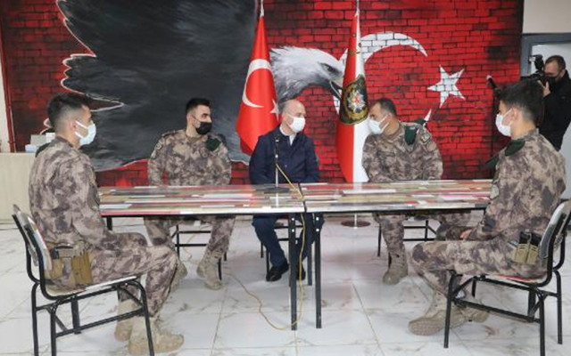 İçişleri Bakanı Süleyman Soylu: Çukurca'da 3 sivili katleden turuncu listedeki terörist öldürüldü - Resim: 0