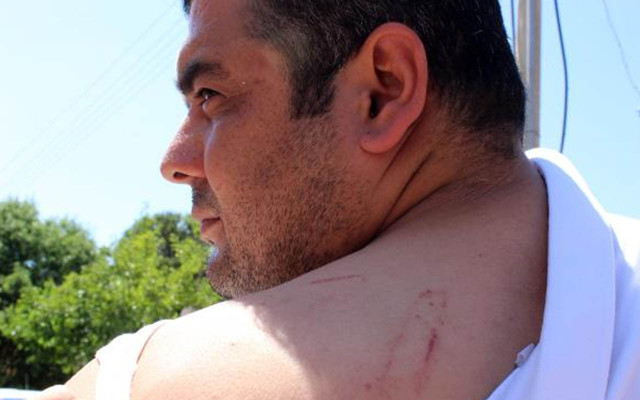 Burdur'da 'evin önünde neden durdunuz' diye sordu ortalık savaş alanına döndü - Resim: 0