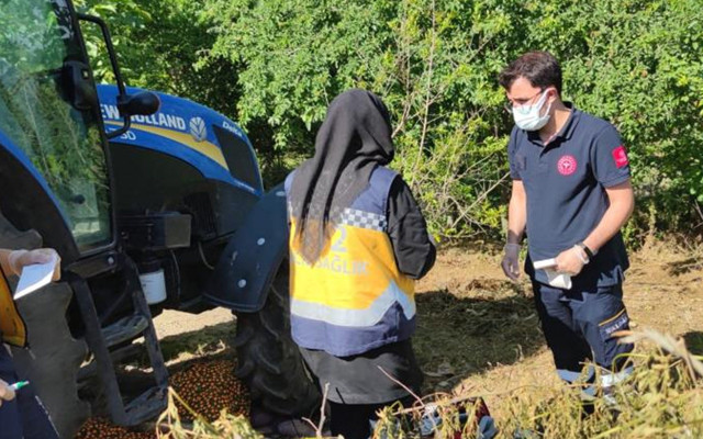 Balıkesir'de traktör kazasında kahreden görüntü: Durdurmak isterken canından oldu - Resim: 0