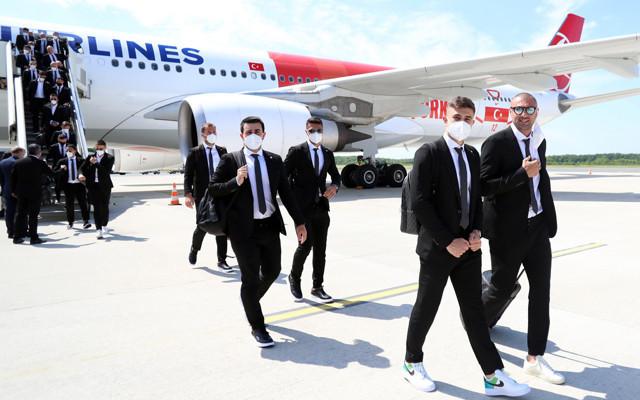 A Milli Takım, Almanya'ya ayak bastı - Resim: 1