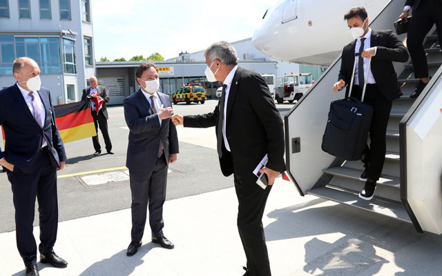 A Milli Takım, Almanya'ya ayak bastı - Resim: 2