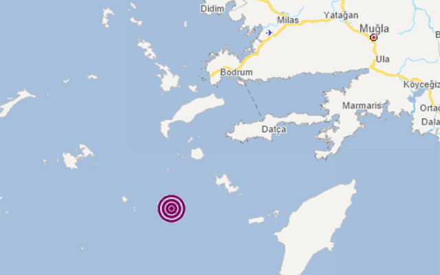 Muğla Datça açıklarında 3.9 büyüklüğünde deprem - Resim: 0