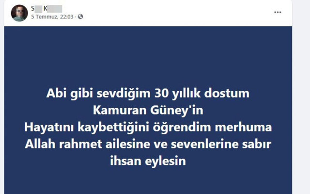 İzmir'de öldürülen adamın katili 30 yıllık arkadaşı çıktı sosyal medyada timsah gözyaşları - Resim: 1