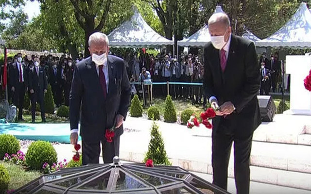 İlk bombanın düştüğü yerde tören! Erdoğan: Kimse bu şanlı mücadeleyi önemsizleştiremez - Resim: 0