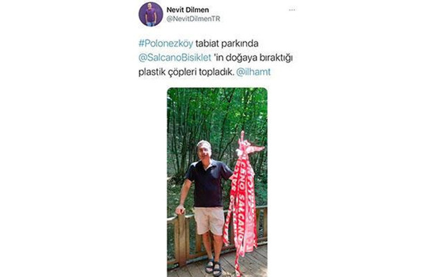 Komedi filmi gibi! Çöp zannedip hepsini topladı bisikletçiler kayboldu - Resim: 0