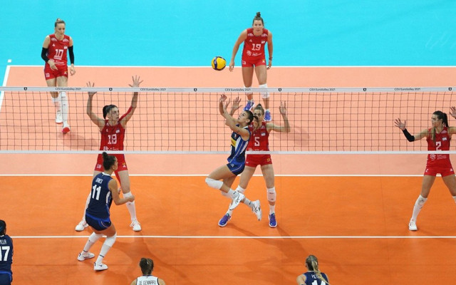 Avrupa Kadınlar Voleybol Şampiyonası'nı kazanan İtalya oldu - Resim: 1