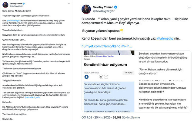 Ahmet Hakan ile Sevilay Yılman çok fena birbirine girdi! 'Gazeteci değil' deyince hakaretler havada uçuştu: Çürük - Resim: 1