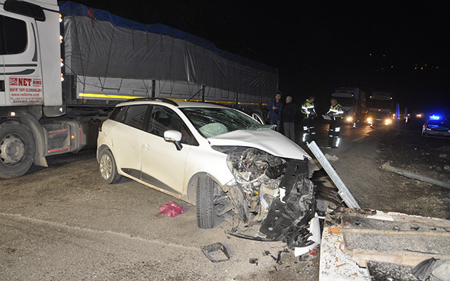 Tünel girişinde korkunç kaza! - Resim: 2