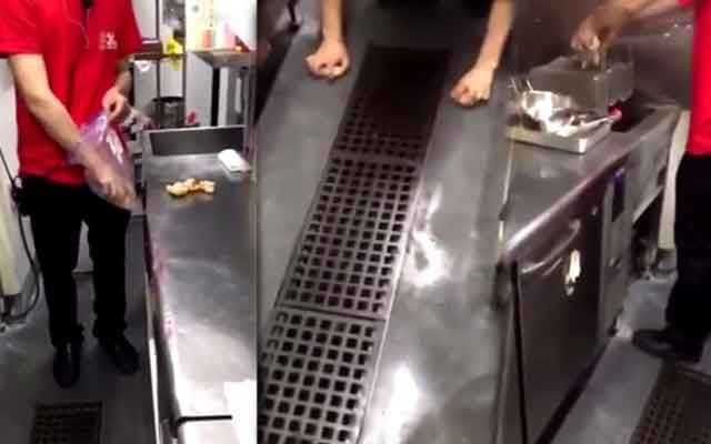 Tepsileri 'cinsel organına' sürdü! Restoranda şok görüntü - Resim: 4