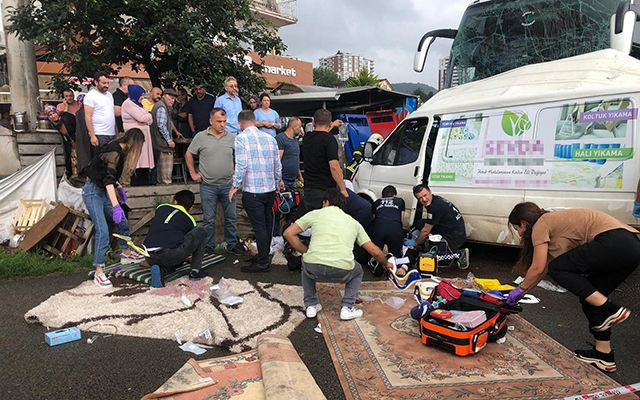Ordu'da 3 kişinin öldüğü feci kaza kameraya yansıdı - Resim: 2