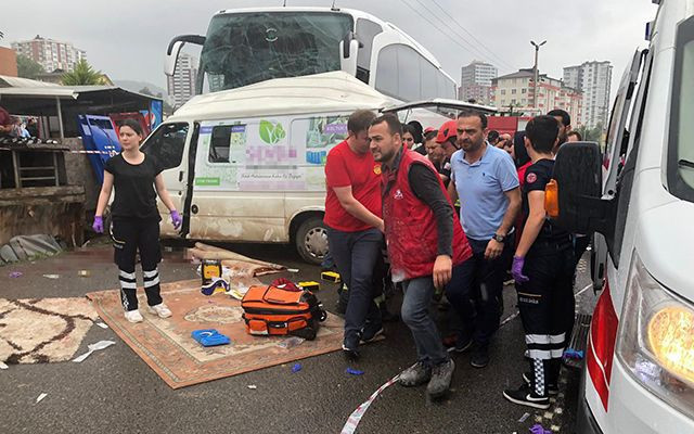 Ordu'da 3 kişinin öldüğü feci kaza kameraya yansıdı - Resim: 3