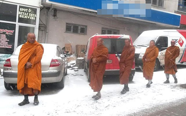 Sivas'ta Taylandlı turist kafilesi şaşkınlığı - Resim: 1