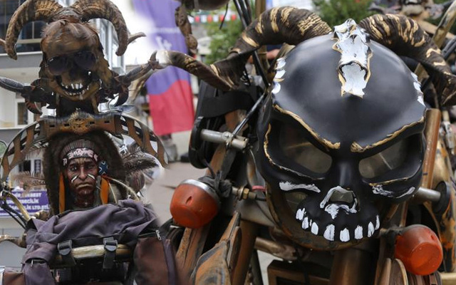 Filmden esinlenip yaptı ABD'den davet aldı! Artvinlinin 'Mad Max' motosikleti şaşırttı