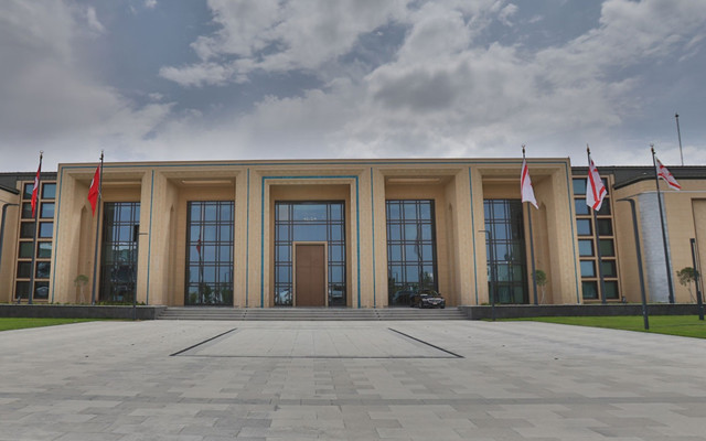 KKTC Cumhurbaşkanlığı Külliyesi 3 Mayıs 2025'te açıklı külliyenin içine bakın