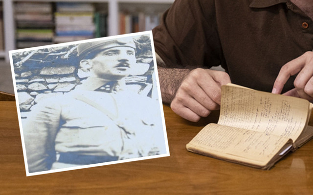 Teşkilat-ı Mahsusa mensubunun günlüğü atık kağıtların arasında çıktı