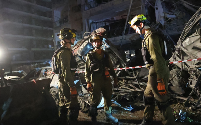 İran'dan misilleme! 9 bina tamamen yıkıldı