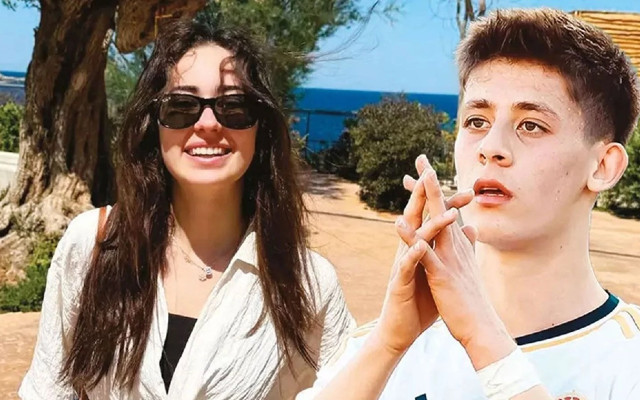 İlk maçında yalnız bırakmadı! Arda Güler'e sevgilisinden çok özel sürpriz
