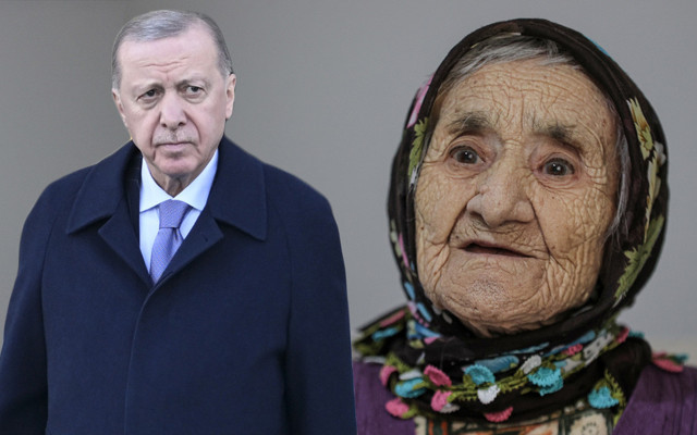 Erdoğan'ı izlemek için televizyon isteyen 121 yaşındaki Saadet nine isteğine kavuştu