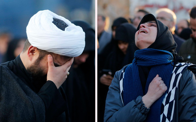 Hamaney'in ölümü iran'ı yasa boğdu! Kendilerini yumruklayarak ağıt yaktılar