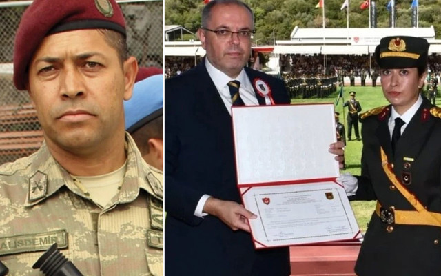 15 Temmuz şehidi Ömer Halisdemir'in kızı babası gibi "bordo bereli" oldu