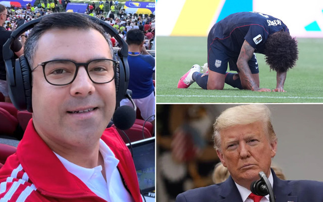 ABD Belçika'ya elendi TRT spikeri Özkan Öztürk'ün 'Trump' göndermesi olay oldu