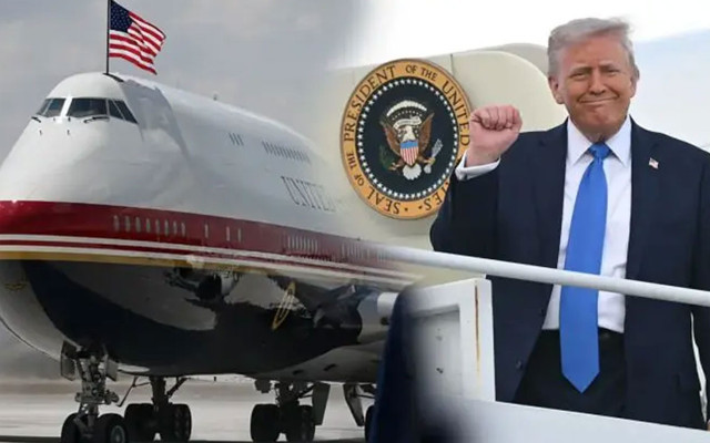 800 milyon dolar değerinde! Trump'ın uçan kalesi: BOEİNG VC-25B!