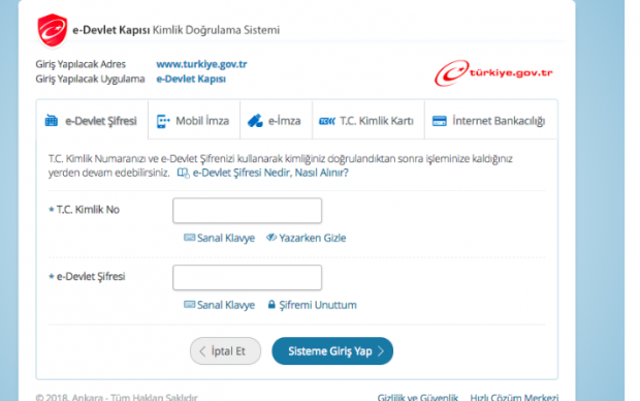 e bordro şubat 2019 görüntüleme TC ile maaş sorgulama - Resim: 0