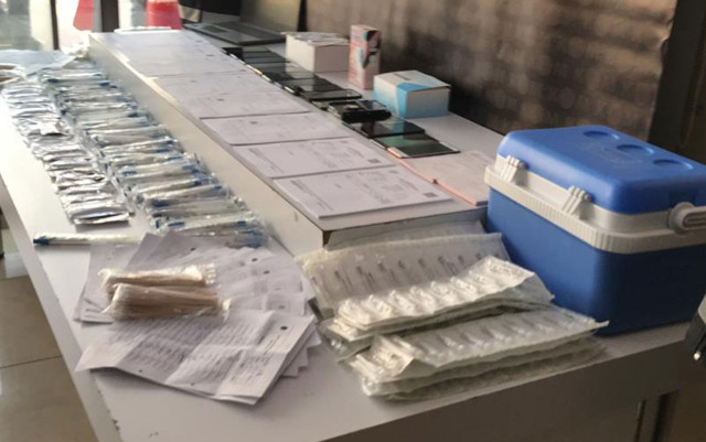 İstanbul'da ekipler harekete geçti! Sahte kovid-19 test raporu satan şebekeye 2. kez operasyon - Resim: 0